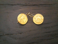 Sofic S. Earrings Tvrtkov Novcic gold plated